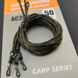 Лидкор ORANGE с быстросъемным вертлюгом AC2060 Loops leadcore QC 50cm 3шт