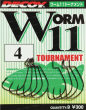 Крючок Decoy Worm 11 Tournament № 1/0 9шт