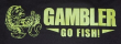 Лонгслив Gambler Black Performance Long Sleeve Chartreuse Logo