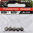 Груз чебурашка Select вольфрамовый Black 1шт