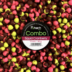 Бойли Puhach Baits Combo 10mm - Squid Сranberry (Кальмар Журавлина)