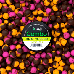 Бойлы Puhach Baits Combo 15mm - Squid Pineapple (Кальмар Ананас)