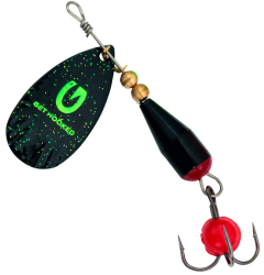 Блесна Kinetic Droopy 8g Nervous Black