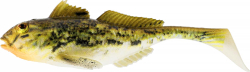 Силікон Westin Gunnar The Goby 6.5cm 3.5g Black Mouth (3шт/уп)