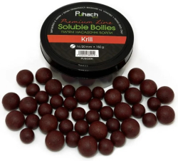Пилящие насадочные бойлы Puhach Baits Premium Line Soluble Boilies 16/20mm - Krill