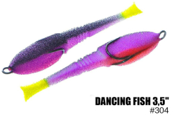 Поролоновая приманка ПрофМонтаж Dancing Fish 3.5" #304