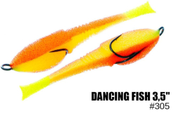 Поролоновая приманка ПрофМонтаж Dancing Fish 3.5" #305