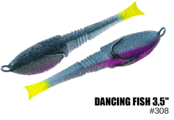Поролоновая приманка ПрофМонтаж Dancing Fish 3.5" #308