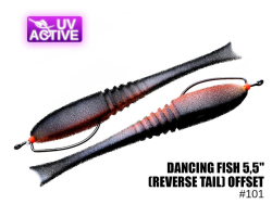 Поролоновая рыбка ПрофМонтаж 101 Dancing Fish 5.5"(reverse tail) offset