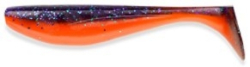 Силікон FishUp Wizzle Shad 3" (8шт) #207 - Dark Violet Orange