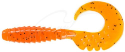 Силикон FishUp Fancy Grub 2" (10шт) #049 - Orange Pumpkin Black