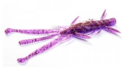 Силікон FishUp Shrimp 3" (9шт) #016 - Lox Green & Black