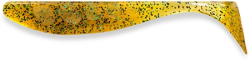 Силікон FishUp Wizzle Shad 5" (4шт) #036 - Caramel Green & Black