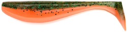 Силікон FishUp Wizzle Shad 5" (4шт) #205 - Watermelon Flo Orange