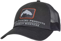 Кепка Simms Trout Icon Trucker Carbon