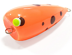 Поппер для лову червонопірки 2g 35mm помаранчевий