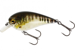 Воблер Westin BassBite 1.5 Squarebill 6cm 13g (F) Real Minnow