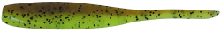 Силикон Keitech Shad Impact 3.0" #401 Green Pumpkin PP Chart 1шт
