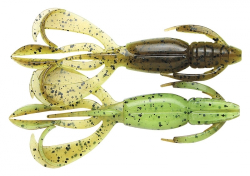 Силикон Keitech Crazy Flapper 2.8" #401 Green Pumpkin PP Chart 1шт