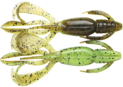 Силикон Keitech Crazy Flapper 2.0" #401 Green Pumpkin PP Chart 1шт