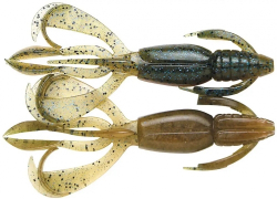 Силикон Keitech Crazy Flapper 2.4" #403 Green Weenie Blue 1шт