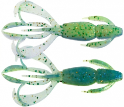 Силикон Keitech Crazy Flapper 2.4" EA#17 Midnight Chart Back 1шт