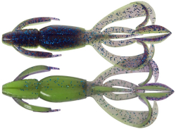 Силикон Keitech Crazy Flapper 2.0" PAL#06 Violet Lime Berry 1шт