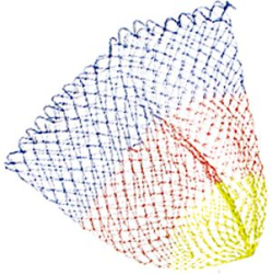 Сітка для підсаки Golden Catch кольорова