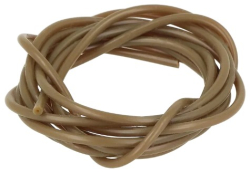 Трубка силиконовая GC G.Carp Silicone Hook Tube 0.5мм 1м Khaki NEW 2024