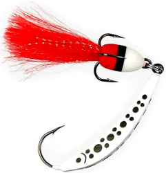 Блесна ProfMontazh "Лыжа" 16g White