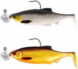 Силикон Westin Ricky The Roach R 'N R 10cm 10g #6/0 Dark Water Mix 4 2шт/уп 2025