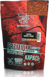 Прикормка INTERKRILL Premium Карась-Бісквіт-Спеції 1kg