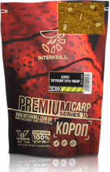 Прикормка INTERKRILL Premium Короп-Тигровий Горіх-Імбир 1кг