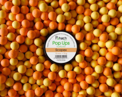 Бойлы Puhach Baits Pop Ups 10mm Multicolor - Scopex (Сливочное печенье)