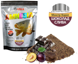 Прикормка Fanatik AMNESIA «Монстр-Карп» Слива-Шоколад 1kg