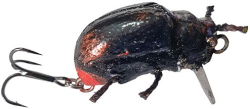 Воблер Жук Хрущ 21mm 2.2g Black