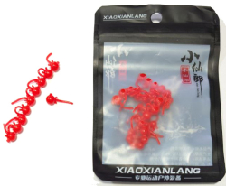 Бионический дождевой червь два размера  d -4mm и d -5mm 40шт