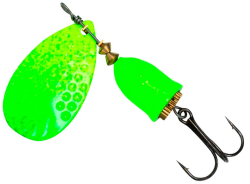 Блешня оберталка Kinetic Gekko 5g Green/Yellow