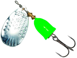 Блешня оберталка Kinetic Gekko 5g Silver/Green