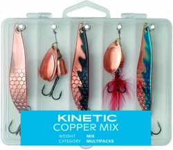 Набор Блесен Kinetic Copper Mix 5шт