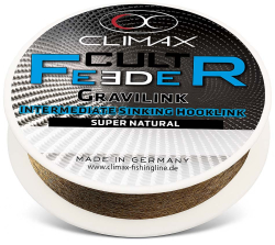 Поводочный материал Climax CULT Feeder Gravilink Camou Brown 10m
