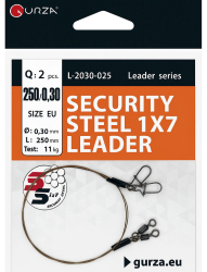 Поводок Gurza SECURITY STEEL 7x7 LEADER
