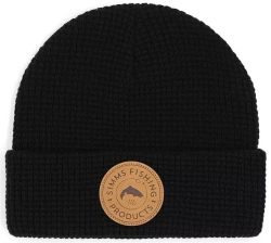 Шапка Simms Everyday Waffle Knit Beanie Black