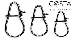 Застежка COSTA Jig-Rig Special Snap 7mm - 0.35mm UL 20шт