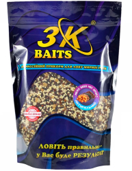 Зерновой MИКС 3Kbaits Micro Seed Mix Sport+Crushed Tiger nut Натуральный 0.8kg