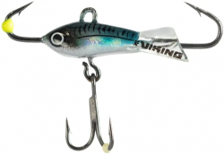 Балансир Viking Fishing Yeti Ice Jig 15mm 1.5g #14 Dark Mackerel
