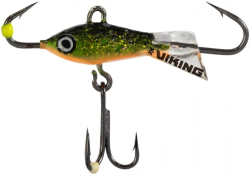 Балансир Viking Fishing Yeti Ice Jig 15mm 1.5g #18 Golden Green