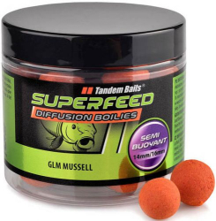 Бойлы Tandem Baits SF Diffusion Boilies 14mm/16mm Mix 90g GLM Mussell