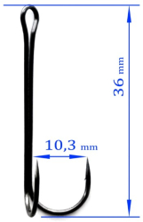 Двійник Kumho Double Hook Light 800 №2 1шт