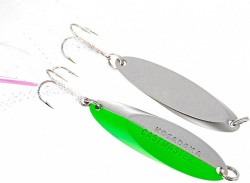 Блесна Kosadaka Castmaster 14g silver/chartreuse
